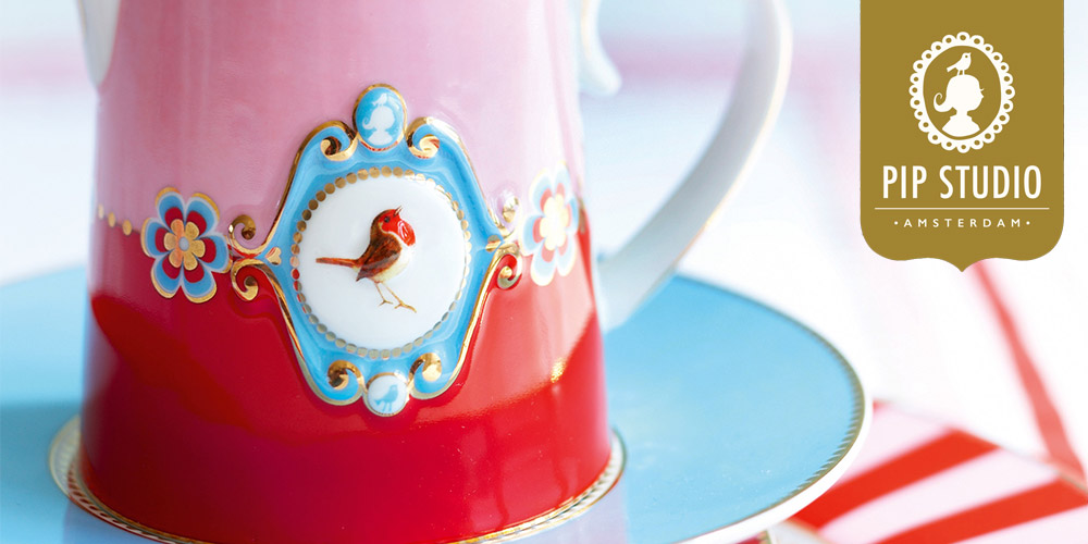Geschirr im Design Love Birds von Pip Studio