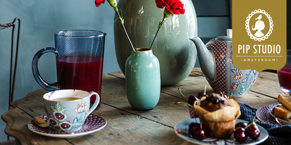 Geschirr im Design Flower Festival von Pip Studio