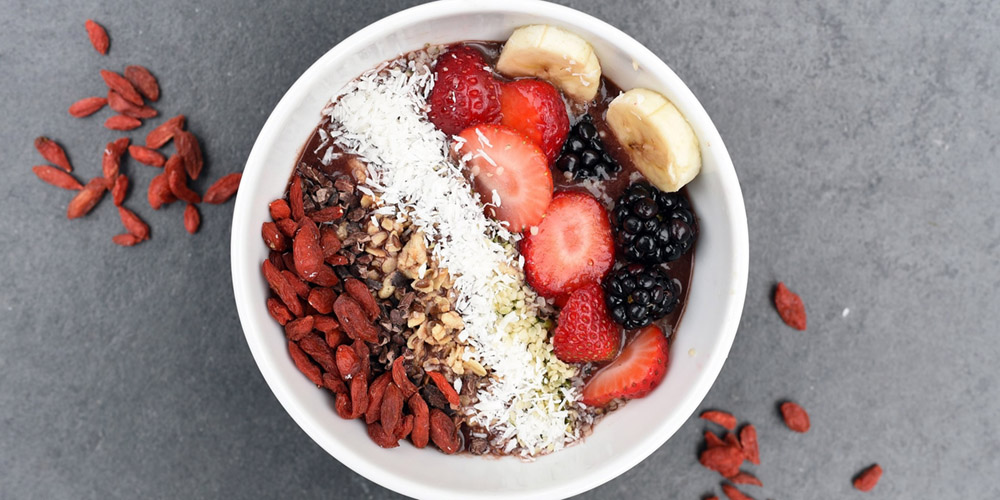 bowl with cereals and rice