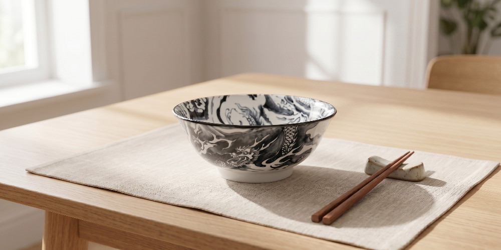 Geschirr mit tollem Design