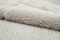 Preview: Casalanas - Santorin, doppelseitiger, schwerer Badteppich, Beige, verschiedene Größen