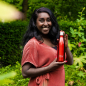 Preview: IZY Bottle, Original Collection, Thermoskanne, Chrome Red, 500 ml, inkl. Geschenkbox, Art.-Nr. IZY1003