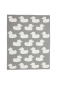 Preview: Casalanas Kinderdecke, 100% Baumwolle, 100 x 80 cm, Enten Motiv, verschiedene Farben