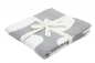 Preview: Casalanas Kinderdecke, 100% Baumwolle, 100 x 80 cm, Enten Motiv, verschiedene Farben