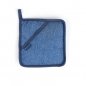 Preview: Bunzlau Castle, Topflappen, Blau, 22x22 cm