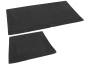 Preview: Casalanas  - Fontechiari, double-sided, solid bathmat, black,  different sizes