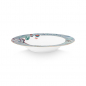 Preview: Pip Studio, Teller, Flower Festival, Hellblau, Ø 21,5 cm, Art.-Nr. 51.001.288