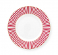 Preview: Pip Studio, Teller, Royal Stripes Dunkelrosa, Ø 12 cm, Art.-Nr.51.001.343