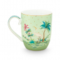 Preview: Pip Studio, Tassenset, Jolie Gold Dots Green, 145 ml, Art.-Nr. 51.002.299