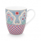 Preview: Pip Studio, Tasse, Flower Festival Scallop Deco, Hellblau, 350 ml, Art.-Nr. 51.002.309