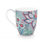 Preview: Pip Studio, Tasse XL, Flower Festival, Hellblau, 450 ml, Art.-Nr. 51.002.310