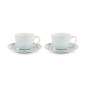 Preview: Pip Studio, Espressotassen mit Untersetzer Set, Blushing Birds White, 120 ml, Art.-Nr. 51.004.086