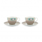 Preview: Pip Studio, Mugset, Blushing Birds Khaki , 280 ml, Art.-Nr. 51.004.091
