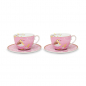 Preview: Pip Studio, Tassenset mit Untersetzer, Early Bird Pink, 280 ml, Art.-Nr. 51.004.101