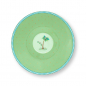 Preview: Pip Studio, Espressocup with Saucer, Jolie Gold Dots Green, 120 ml, Art.-Nr. 51.004.130