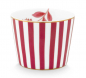 Preview: Pip Studio, Eierbecher, Royal Stripes Dunkelrosa, Art.-Nr.51.011.038