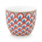 Preview: Pip Studio, Egg Cup, Flower Festival Scallop, Red-Light Blue, Art.-Nr. 51.011.033
