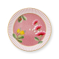 Preview: Pip Studio, Teebeutelschälchen, La Majorelle Dark Pink, Ø 9 cm, Art.-Nr. 51.013.023