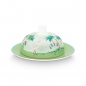 Preview: Pip Studio, Butterdose, Jolie Gold Dots Green, 17x8 cm, Art.-Nr. 51.018.122