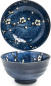 Preview: Edo Japan, Bowl Hanablue, Blue, Ø 17x8,7 cm, Item No. 6040850
