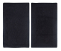 Preview: Casalanas  - Fontechiari, double-sided, solid bathmat, black,  different sizes