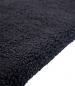 Preview: Casalanas  - Fontechiari, double-sided, solid bathmat, black,  different sizes