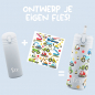 Preview: IZY Kinderflasche, Thermoskanne, Blue Machines, 350 ml, inkl. Geschenkbox, Art.-Nr. IZY9001
