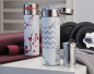 Preview: Eigenart, Leeza, Thermo Trinkflasche, Geo white, Weiß, inklusive Filter, Art.Nr.: BZ11007