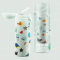 Preview: IZY Kinderflasche, Thermoskanne, Green Sealife, 350 ml, inkl. Geschenkbox, Art.-Nr. IZY9003