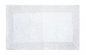 Preview: Casalanas - Fontechiari, double-sided, solid bathmat, white