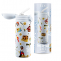 Preview: IZY Kinderflasche, Thermoskanne, Blue Pirates, 350 ml, inkl. Geschenkbox, Art.-Nr. IZY9002