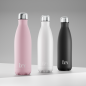 Preview: IZY Bottle, Orignal Collection, Thermo Bottle,  Matte White, 500 ml, incl. giftbox, item no. IZY2001