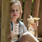 Preview: IZY Kids Bottle, Thermo Bottle, Yellow Space, 350 ml, incl. giftbox, item no. IZY9008