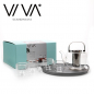 Preview: VIVA Bjorn Teeset, Kanne 0,65 l, 4 Tassen 50ml, Tablett, Art.-Nr. V32801
