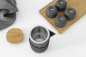 Preview: VIVA Alexander Teeset, Kanne .5 l, 2x Tassen 50ml, Holzkohle, Art.-Nr. V77245