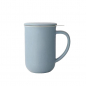 Preview: VIVA Minima Balance Teetasse, Edelstahlfilter, hazy blue, 0,50L, Art.-Nr. V77563