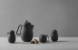 Preview: VIVA Nina Teeset, Kanne 1 l, Milch + Zucker, Holzkohle, Art.-Nr. V78445