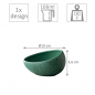 Preview: Q Authentic, Schale, Tinto Green, Ø 10 cm, Art.-Nr. QU62008