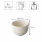 Preview: Q Authentic, Sauce Bowl, Tinto White, Ø 9 cm, Item no. QU63015