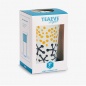 Preview: Eigenart, Tea mug, Teaeve, Potato Print, blue-yellow, 350 ml, Art. Nr.: TV80054