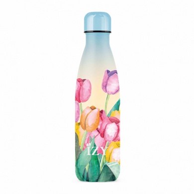 IZY Bottle, Art Collection, Thermoskanne, Holland - Field of Tulips, 500 ml, inkl. Geschenkbox, Art.-Nr. IZY13010