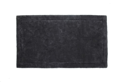Casalanas - Santorin, double-sided, solid bathmat, dark grey, different sizes