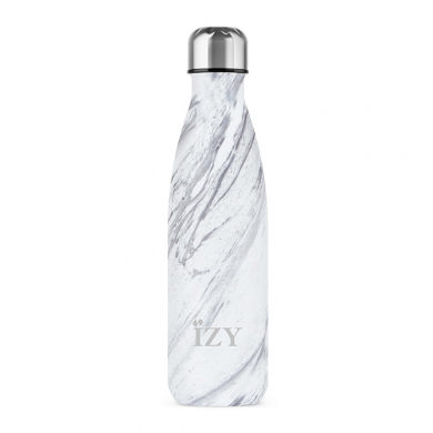IZY Bottle, Orignal Collection, Thermoskanne, Marble White, 500 ml, inkl. Geschenkbox, Art.-Nr. IZY5006