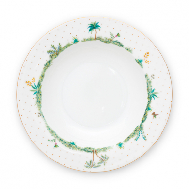 Pip Studio, Plate, Jolie Dots Gold, Ø 21.5 cm, Art.-Nr. 51.001.251