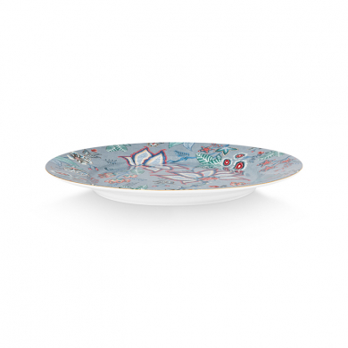 Pip Studio, Plate, Flower Festival Light Blue, Ø 32 cm, Art.-Nr. 51.001.287