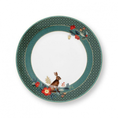 Pip Studio, Teller, Winter Wonderland Hasengrün , Ø 21cm, Art.-Nr. 51.001.301