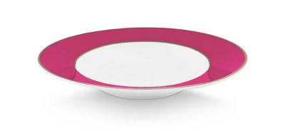 Pip Studio, Tiefer Teller, Pip Chique Gold-rosa, Ø 23.5 cm, Art.-Nr.51.001.355