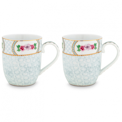 Pip Studio, Tassen Set, Blushing Birds White, 145 ml, Art.-Nr. 51.002.193