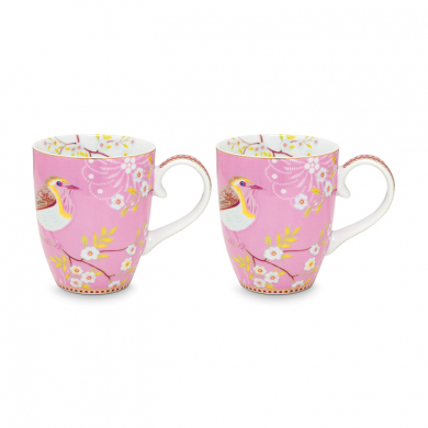 Pip Studio, Tassenset, Early Bird Pink, 350 ml, Art.-Nr. 51.002.223