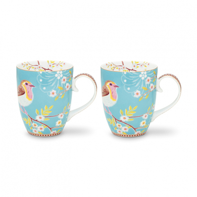 Pip Studio, Tassenset, Early Bird Blau, 350 ml, Art.-Nr. 51.002.225